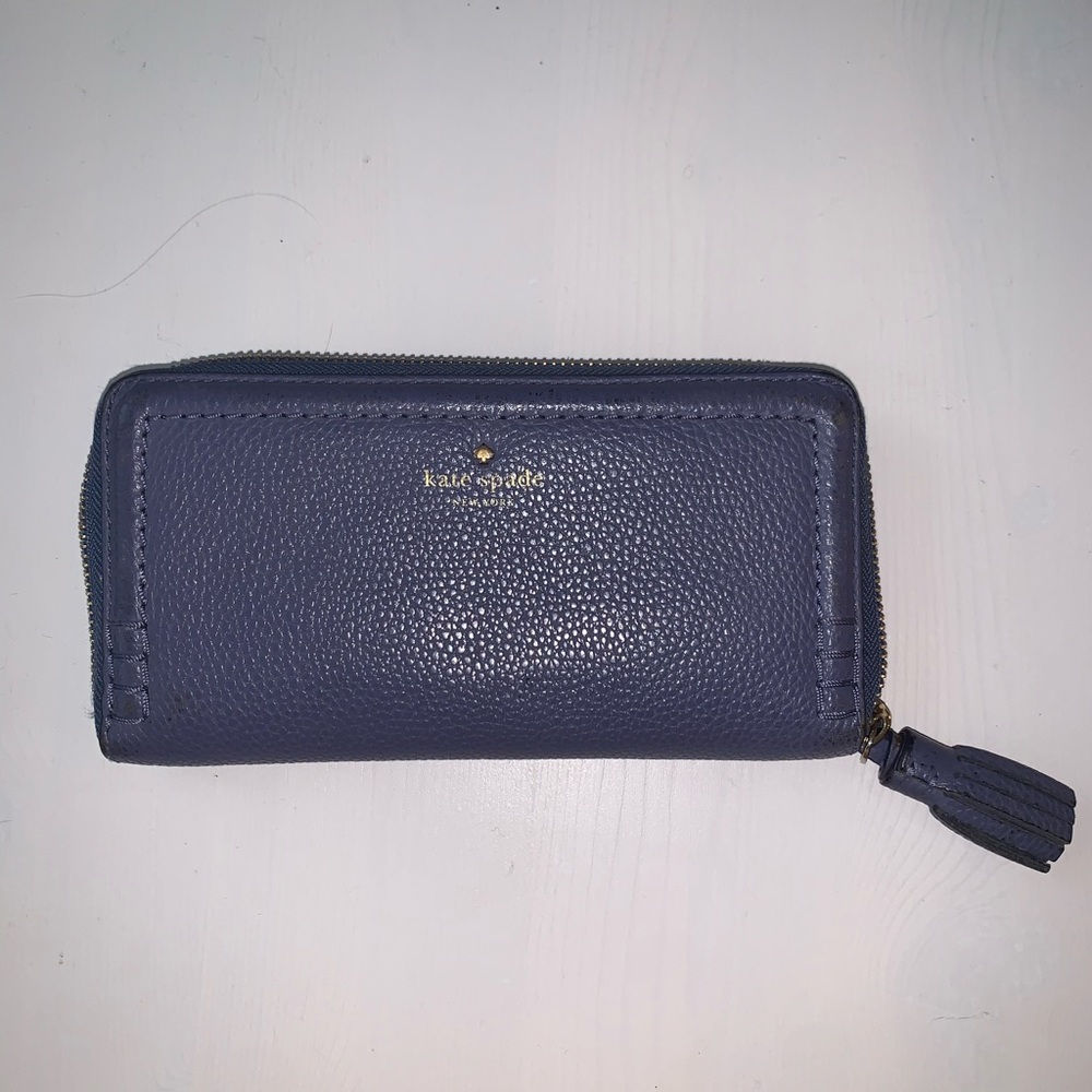 Katie spade purple wallet